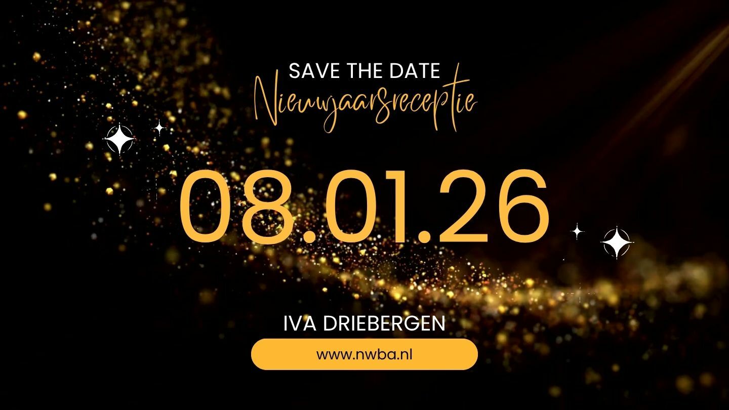 Save the Date - Nieuwjaarsreceptie